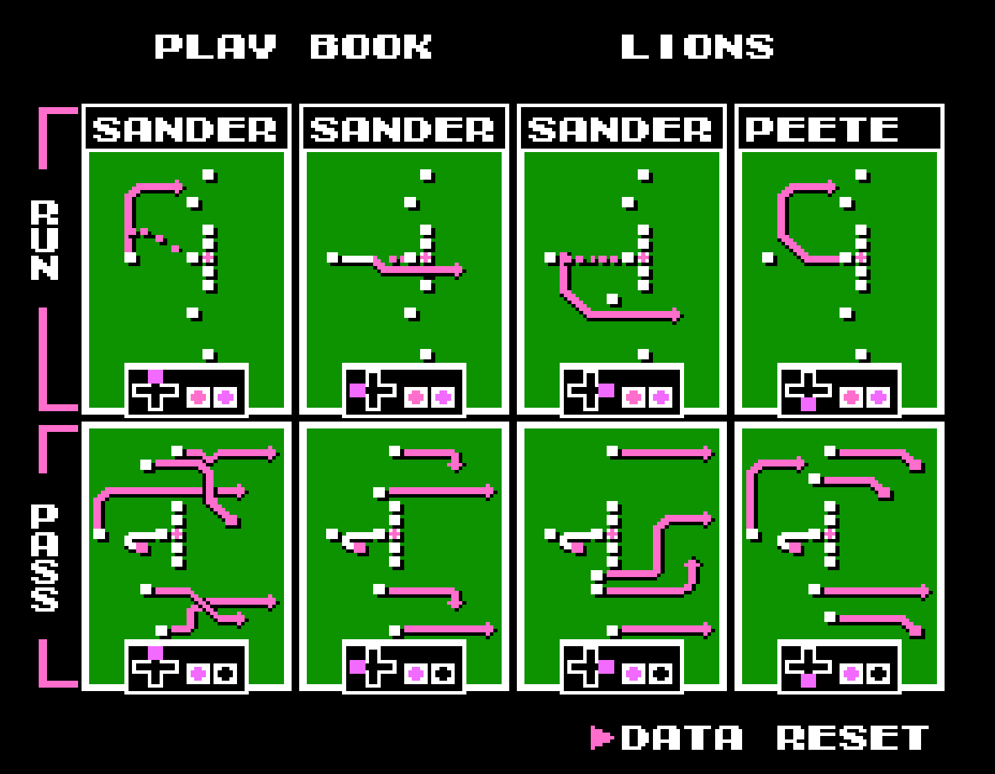 Lions – Playbook Gamer